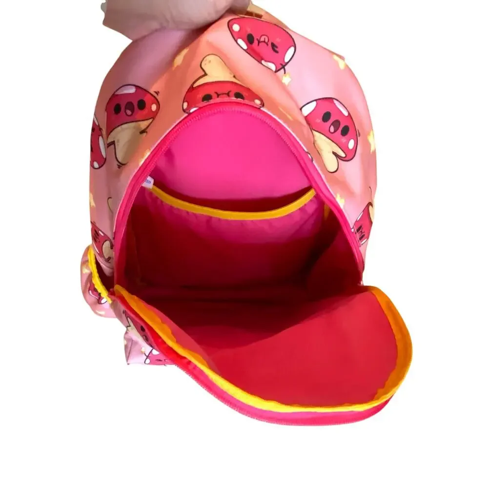 Squishable Pink Mushroom Backpack - Girls Child's Kids New with Tags